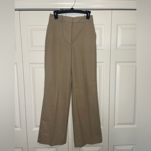 Zara Pants - Zara Wide Leg Pants in Light Brown